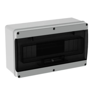 Tablero 2 DIN con tapa para aplicar