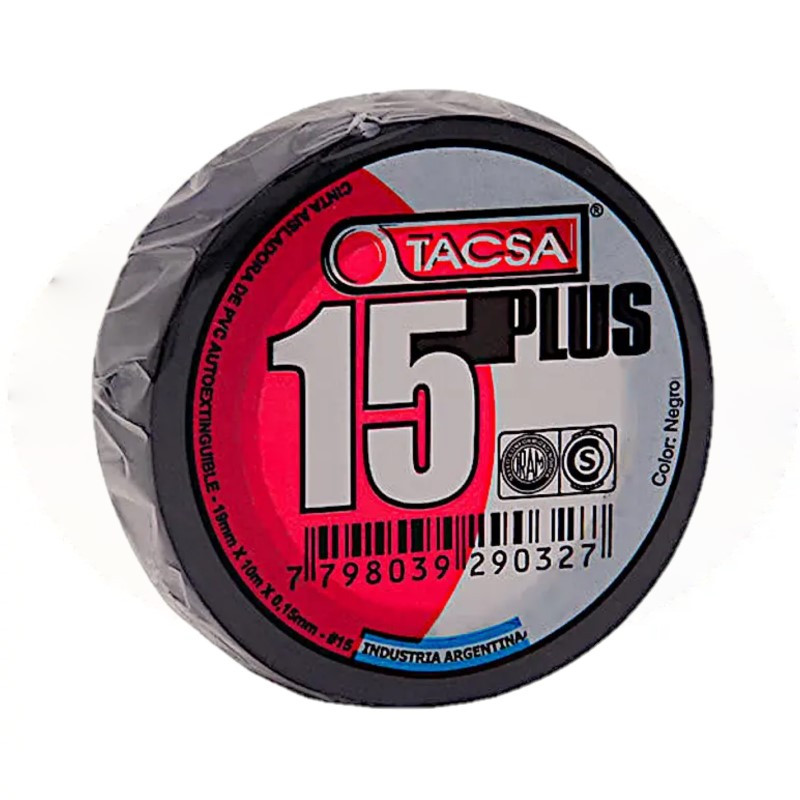 Cinta aisladora 10 m Tacsa