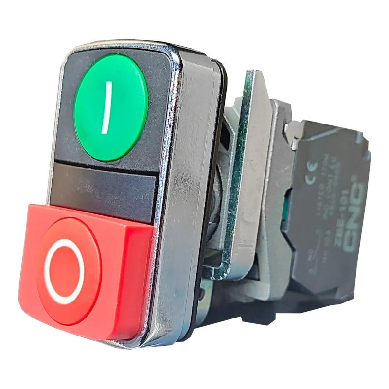Push-boton switch LAY4-BL8425 red+green
